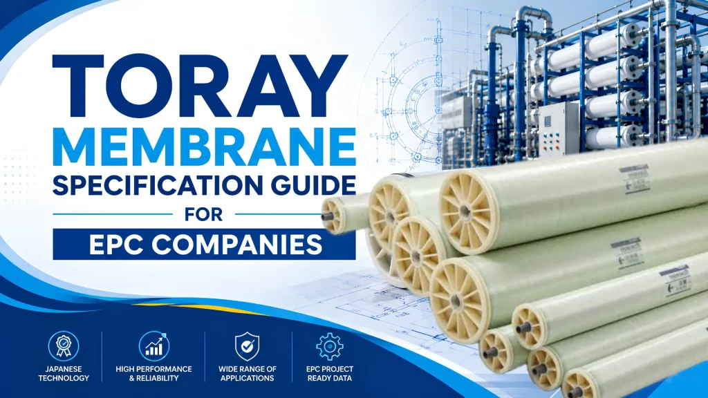 TORAY Membrane Specification Guide for EPC Companies 2 TORAY Membrane Specification Guide for EPC Companies
