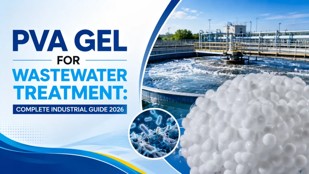PVA Gel for Wastewater Treatment: Complete Industrial Guide 2026 2 PVA GEL for wastewater treatment