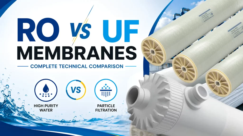 RO vs UF Membranes: Complete Technical Comparison 2 RO vs UF Membranes