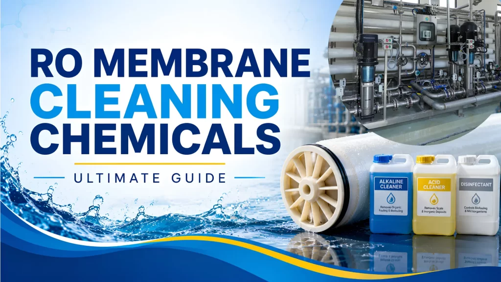 Complete Guide to RO Membrane Cleaning Chemicals for Water Treatment 2 RO Membrane Cleaning Chemicals
